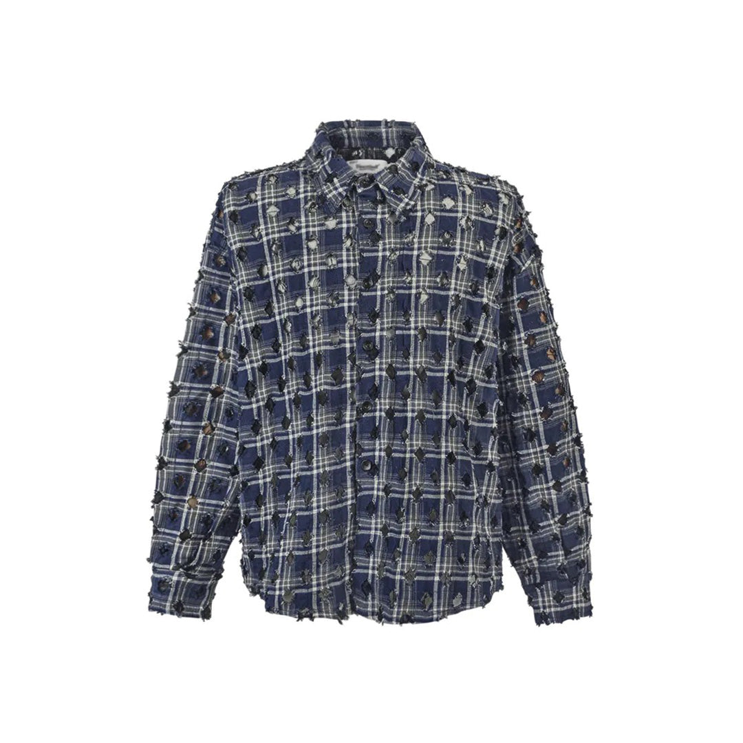 Singed Lace Shirt – Wavlynn
