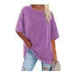 White oversized cotton T-shirt relaxed fit with dropped shoulders for effortless casual summer style