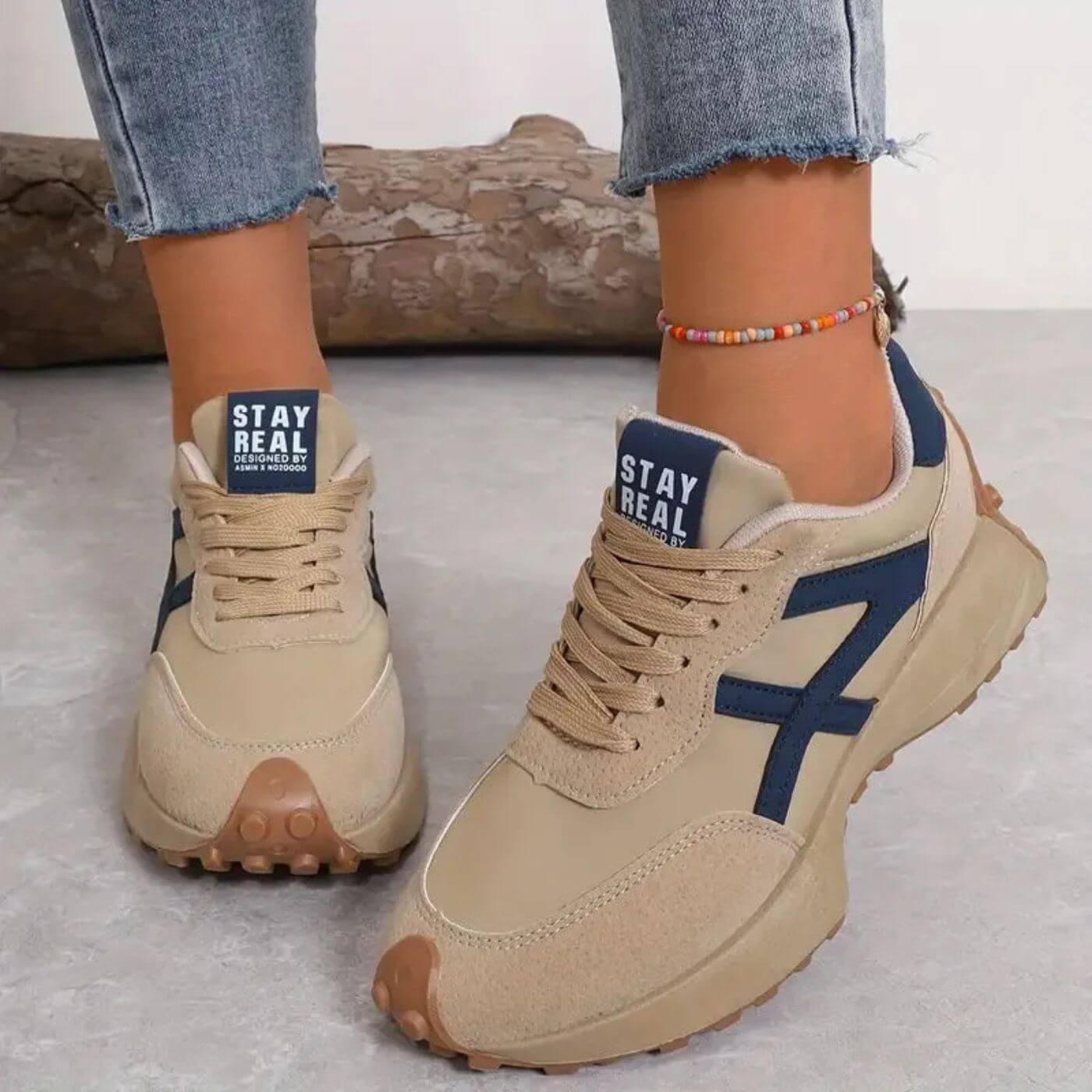TheraWalk slip-resistant comfort sneakers with cushioned sole for all-day comfort and foot support