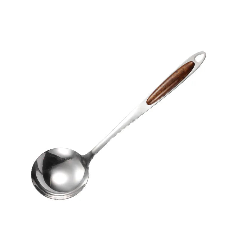Sylvan stainless steel utensil set mirror-finish ergonomic handles heat-resistant dishwasher safe kitchen tools