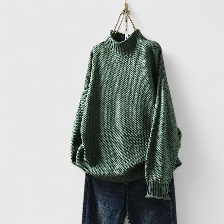 Jordyn sophisticated women's sweater elegant feminine silhouette soft luxurious knit refined modern design