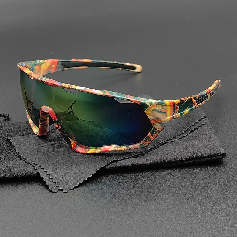 Wavlynn Peak View sport sunglasses polycarbonate shatter-resistant lenses non-slip nose pad outdoor