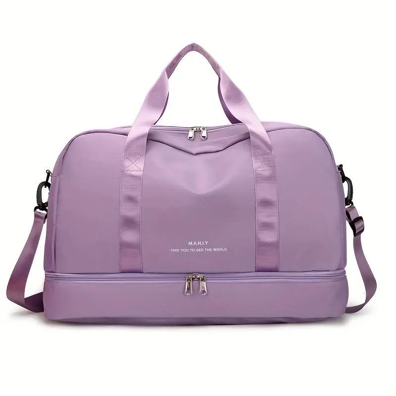 Wavlynn women's elegant carry-on travel bag, ultra-organized with dedicated shoe compartment