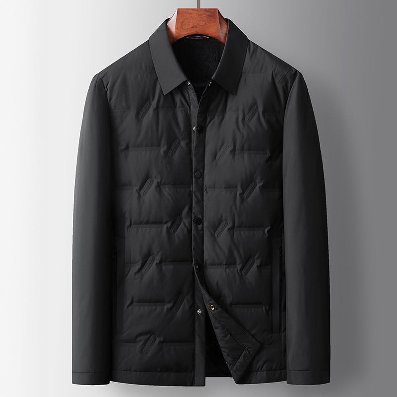Theodore Willow Piedmont quilted down jacket sleek tailored silhouette water-repellent lightweight insulation