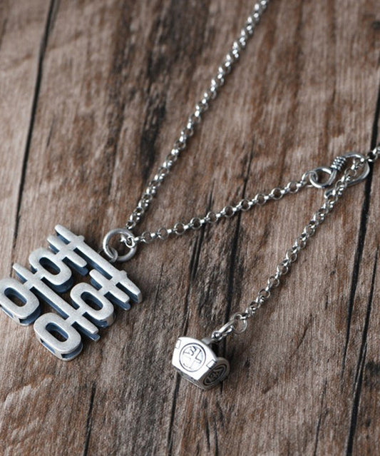 Collier Lariat Double Bonheur en Argent Sterling et Soie Unique - Wavlynn