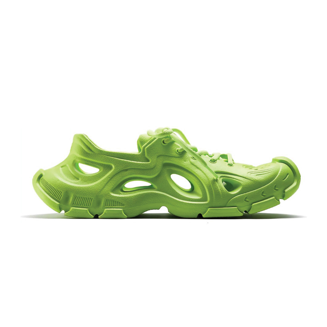 Wavlynn Foam Stride Runner men's lightweight white foam-cushioned running shoe with breathable upper
