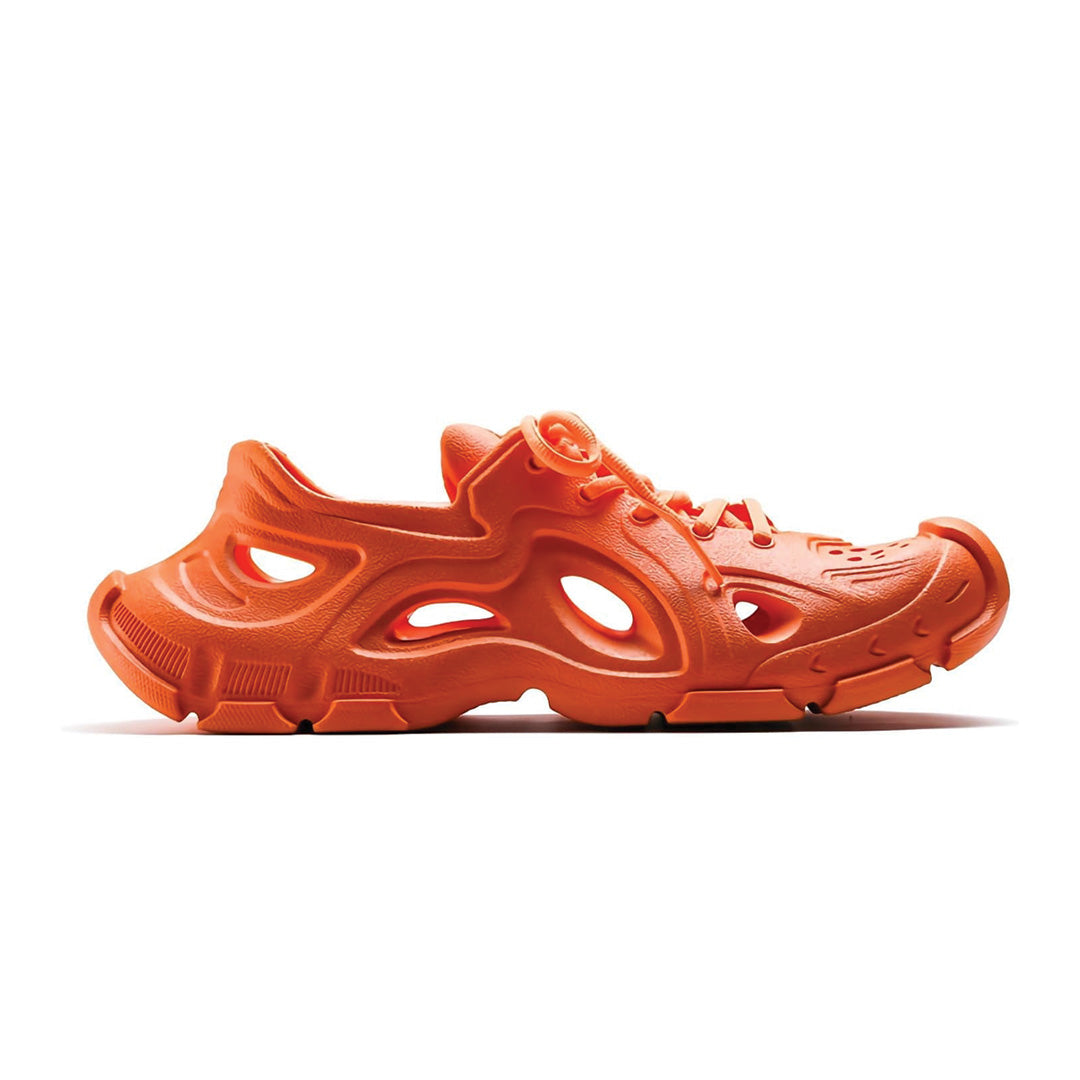 Wavlynn Foam Stride Runner men's lightweight white foam-cushioned running shoe with breathable upper