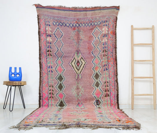 Sifaw Vintage Moroccan Rug  4'7" x 10'8" - Wavlynn