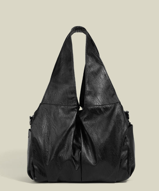 Sacs à bandoulière polyvalents en similicuir noir solide et durable - Wavlynn