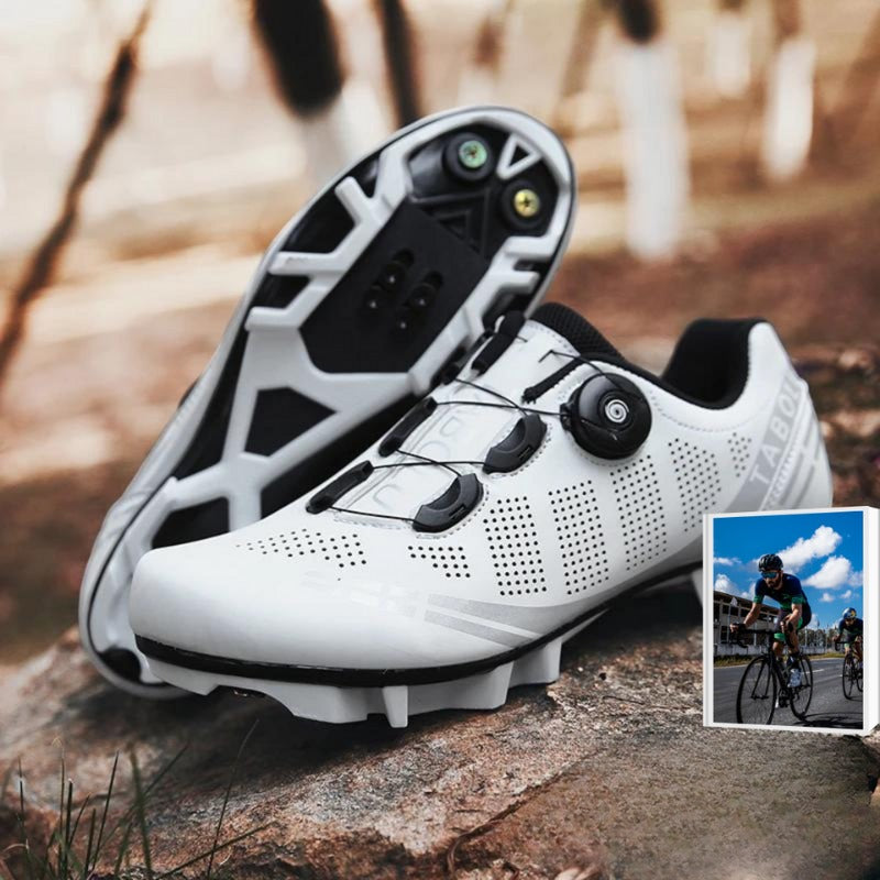 Asher lightweight breathable cycling shoes for road and mountain biking with BOA dial secure fit