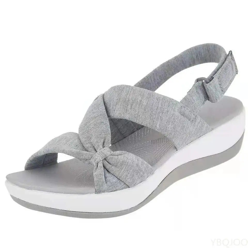Women's comfort sandals with ergonomic cushioned footbed for superior comfort support and all-day comfort