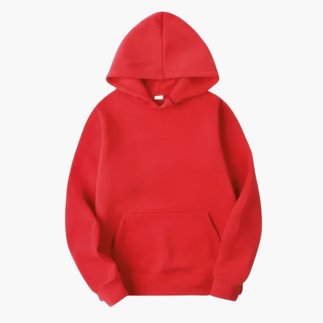 Hunter men's solid long sleeve hoodie relaxed cozy fit with oversized hood for casual outdoor wear