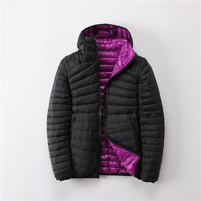 Women's hooded puffer jacket regular fit quilted insulation water-resistant for autumn winter