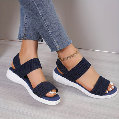 Gardenia women's sandals in neutral tones with flexible stretch design and featherlight sole