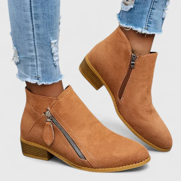 Ainsley comfort boots in classic style with all-day cushioning support and versatile slip-on design