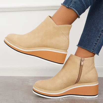 Lucille™ modern luxe boots in elegant design with advanced ergonomic cushioned support