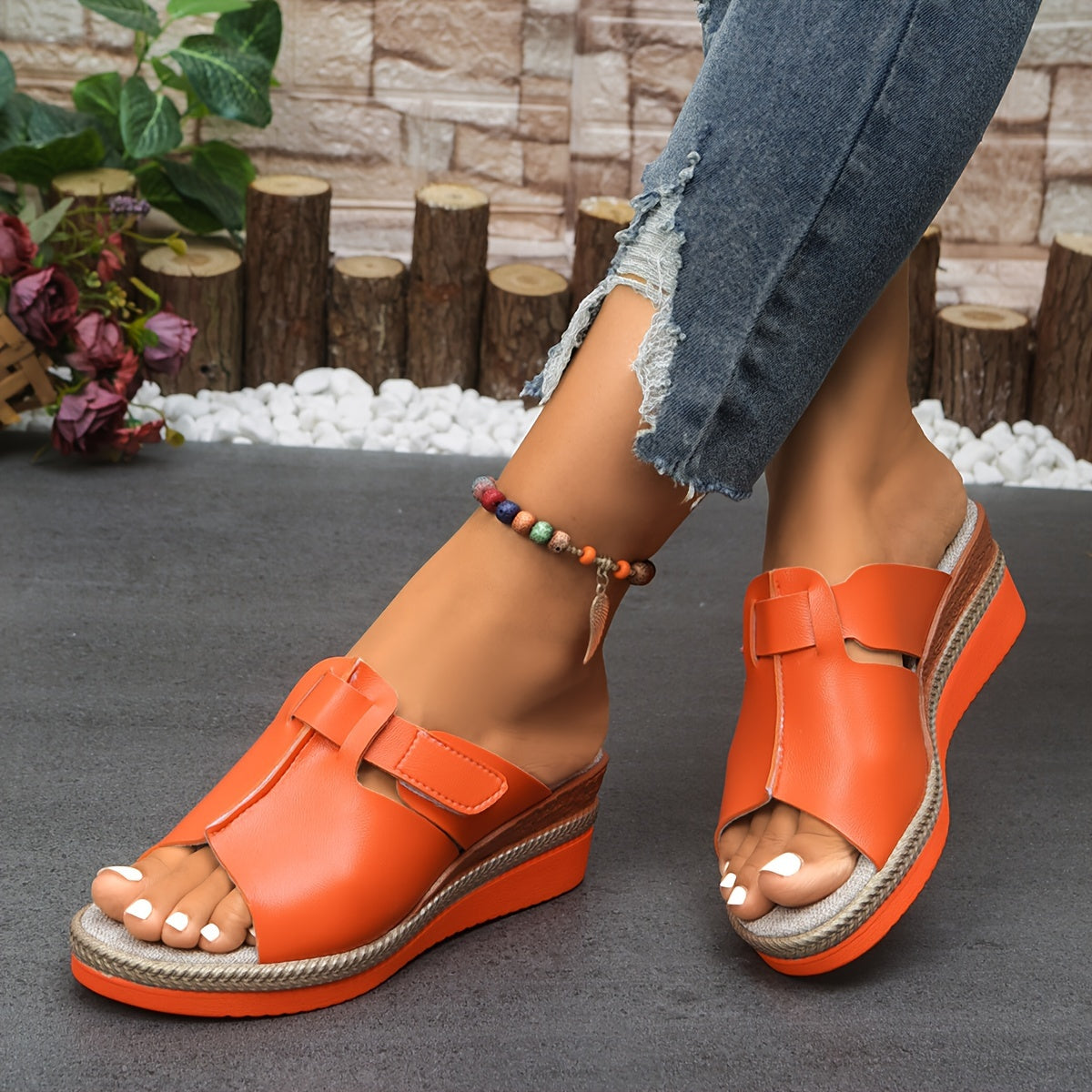 Women's Aster sandals in vibrant multicolor with cushioned sole and cheerful playful detailing