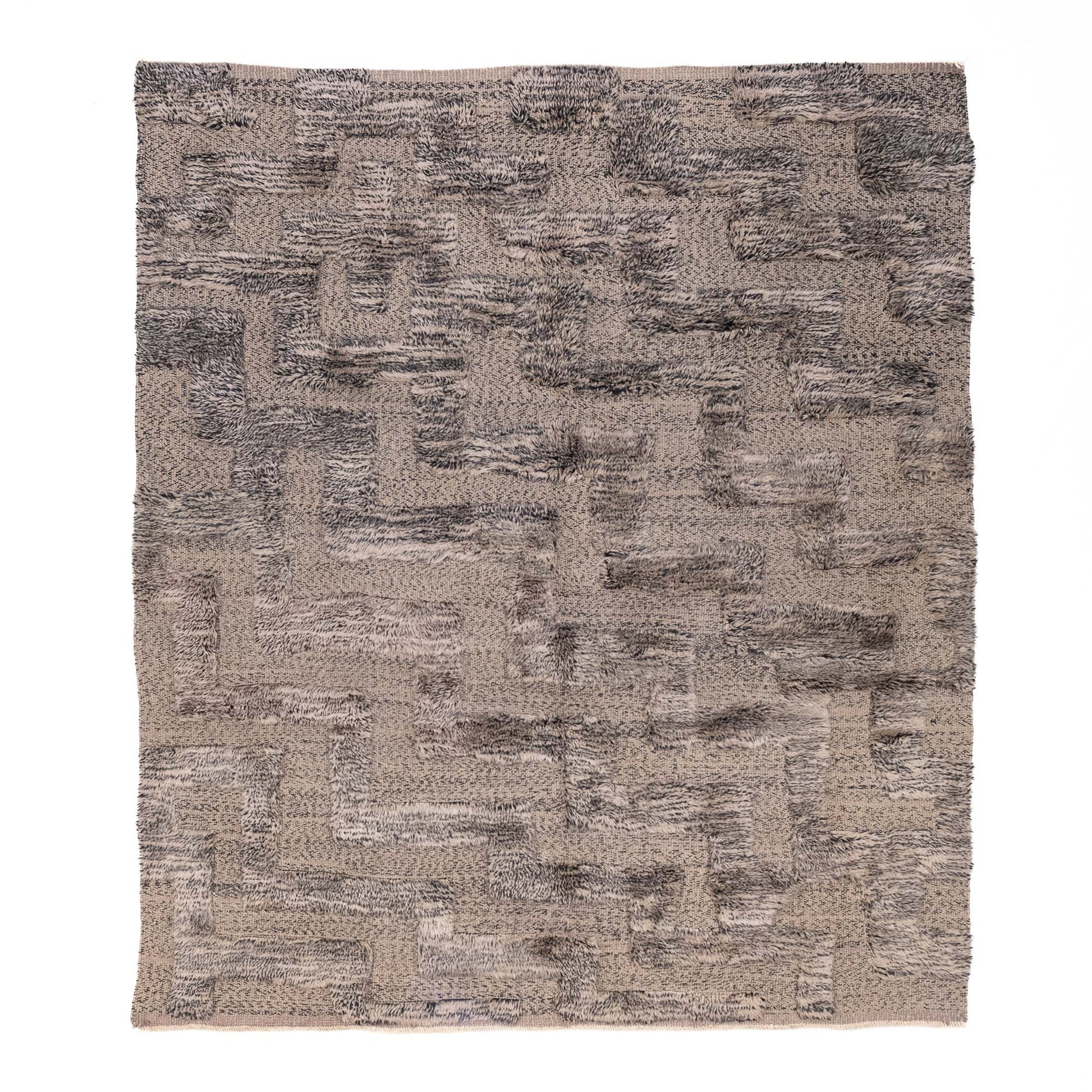 Volcanian Hill - Luxury Shag Moroccan Rug - Wavlynn