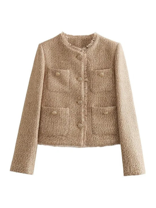 Adaptable everyday jacket tailored silhouette versatile fit practical warmth refined casual style