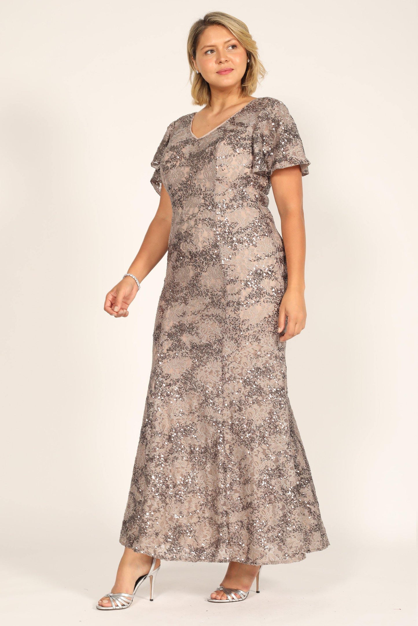 Alex Evenings AE81122384 Long Mother Of The Bride Dress
