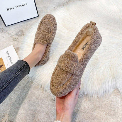 CloudMoc soft cozy moccasins slip-on slippers plush cloud-like cushioned sole indoor footwear