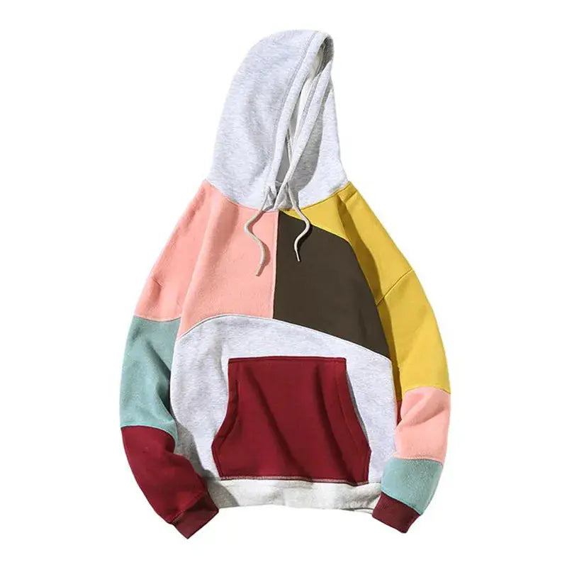 Bold black loose-fit hoodie with striking graphic design, ultra-soft high-grade cotton for casual wear
