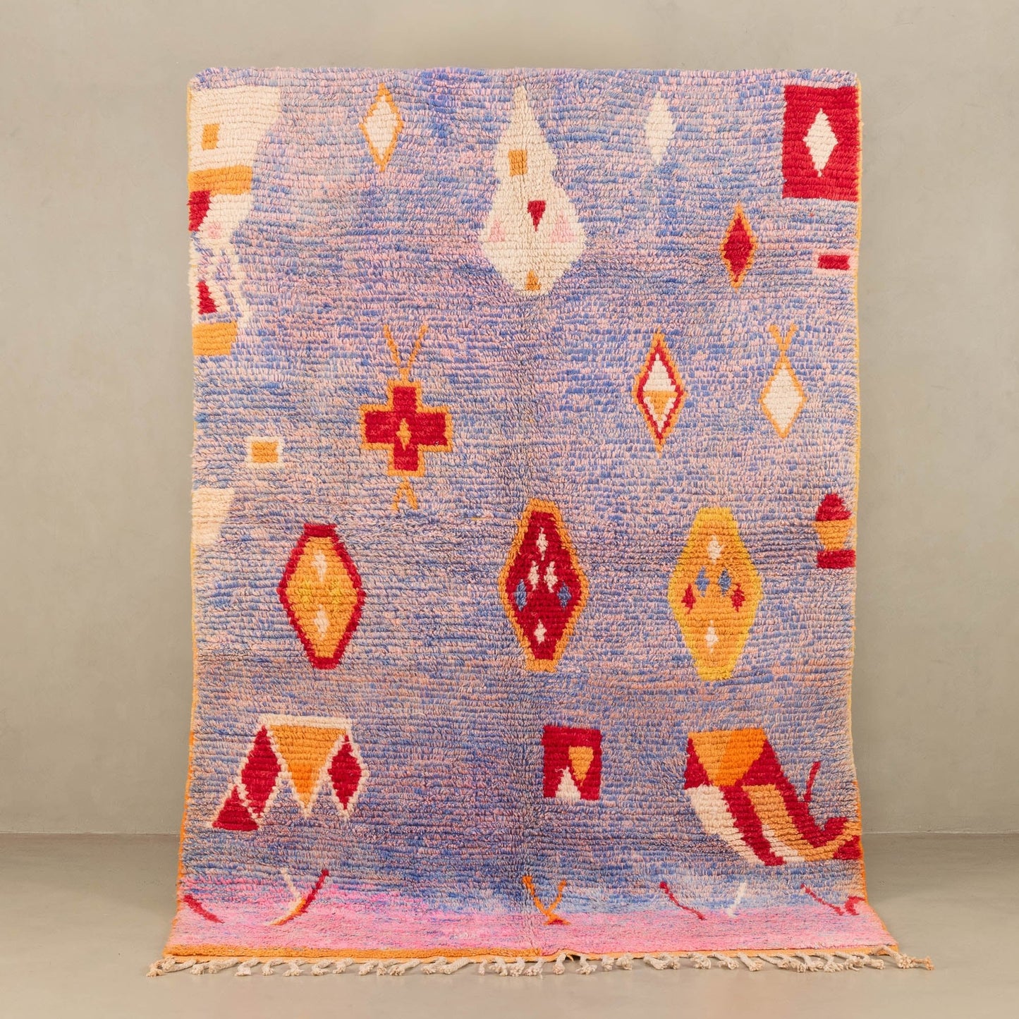 Atika - vintage boujad rug - Wavlynn