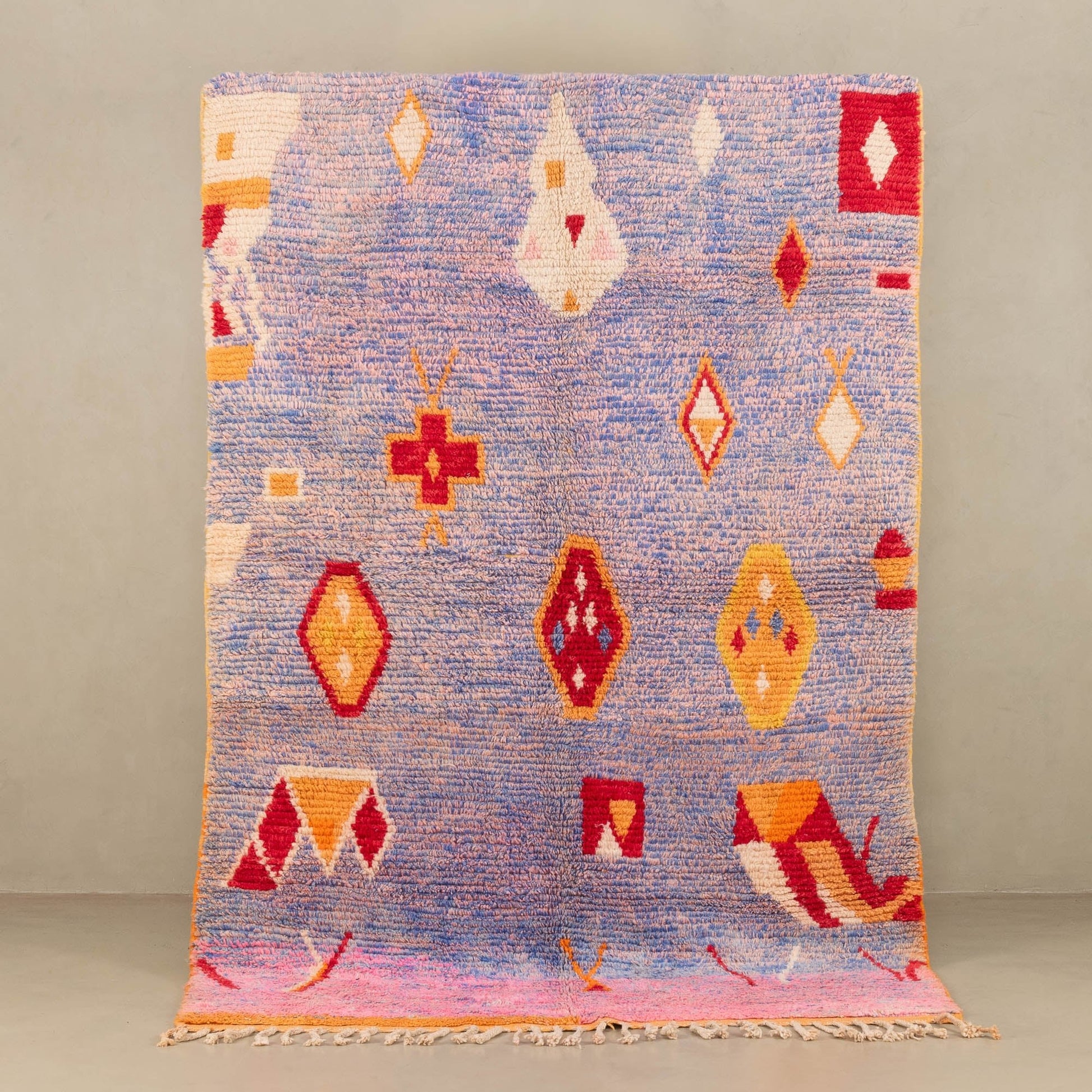 Atika - vintage boujad rug - Wavlynn