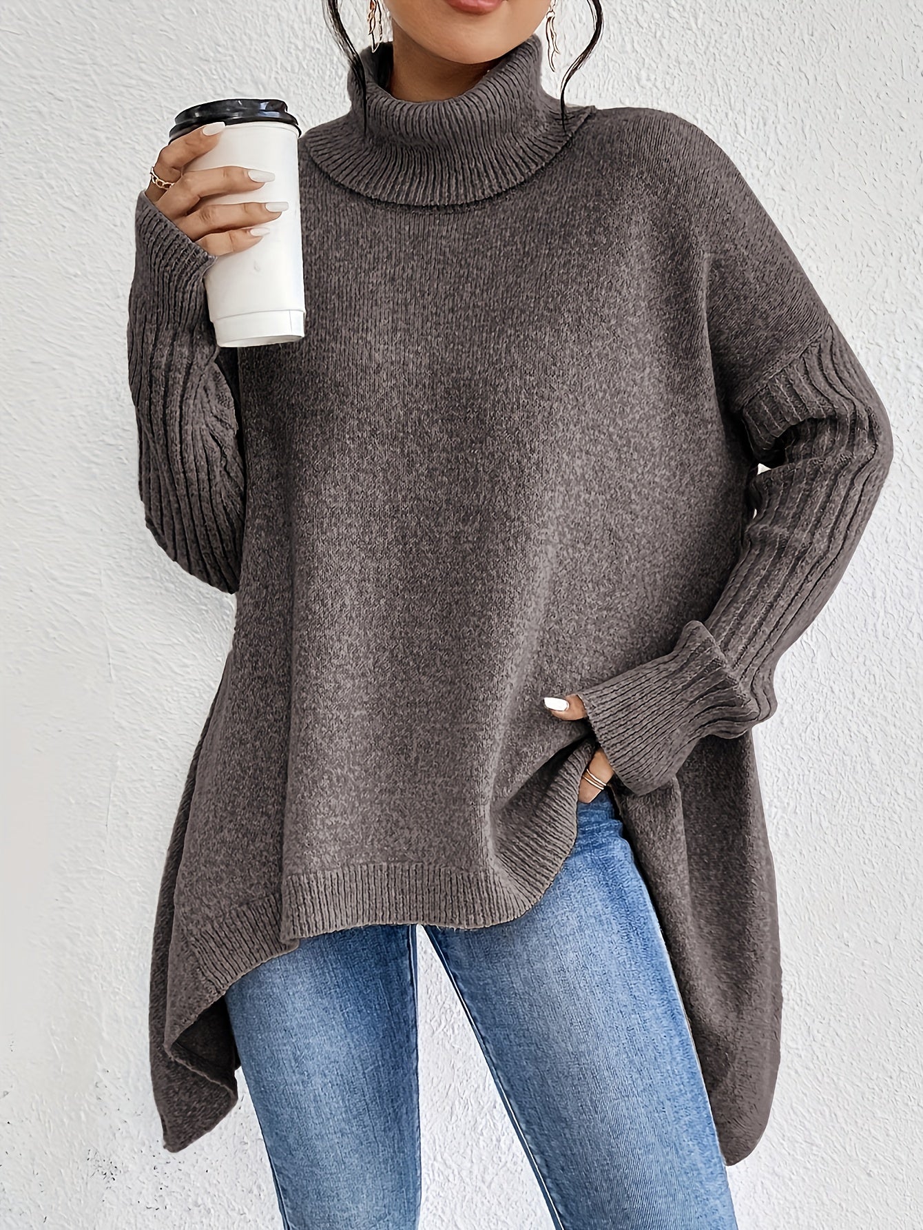 Alessia cozy knit sweater relaxed silhouette soft breathable fabric perfect for layering