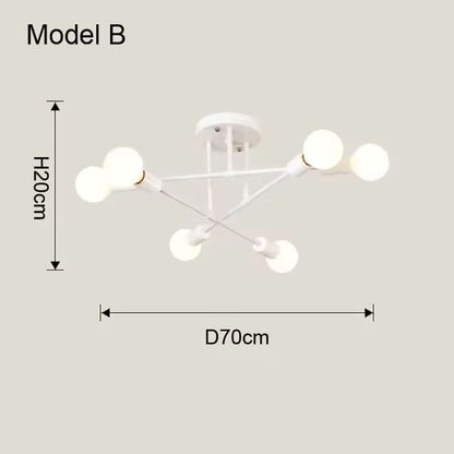Aurøn ceiling lamp modern Nordic design warm LED lighting clean lines Scandinavian-inspired home décor