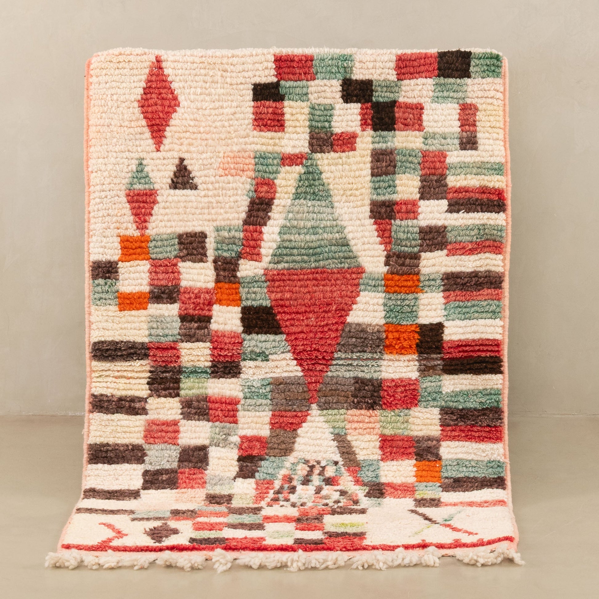 bader - vintage boujad rug - Wavlynn