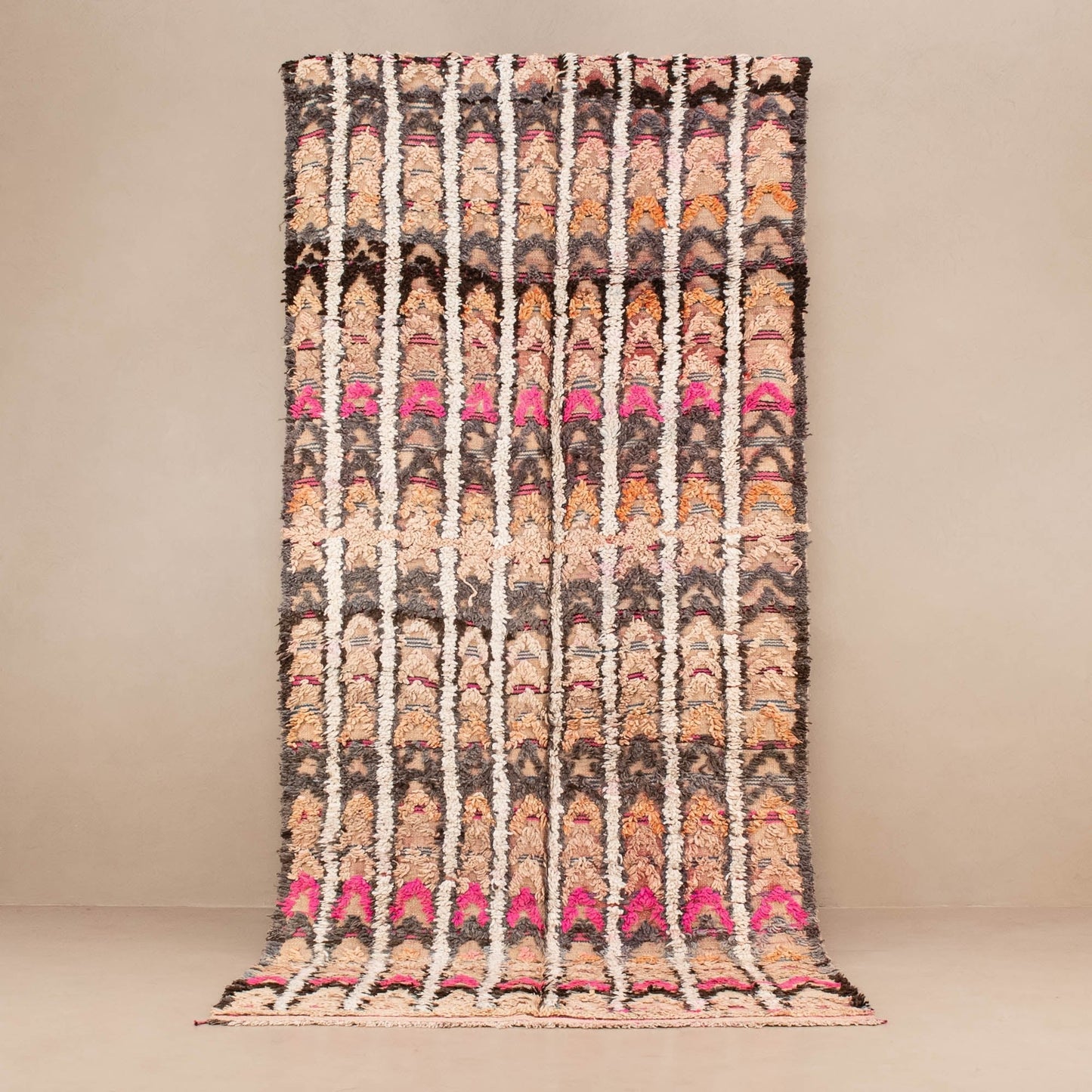 Bakezda - vintage boujad rug - Wavlynn