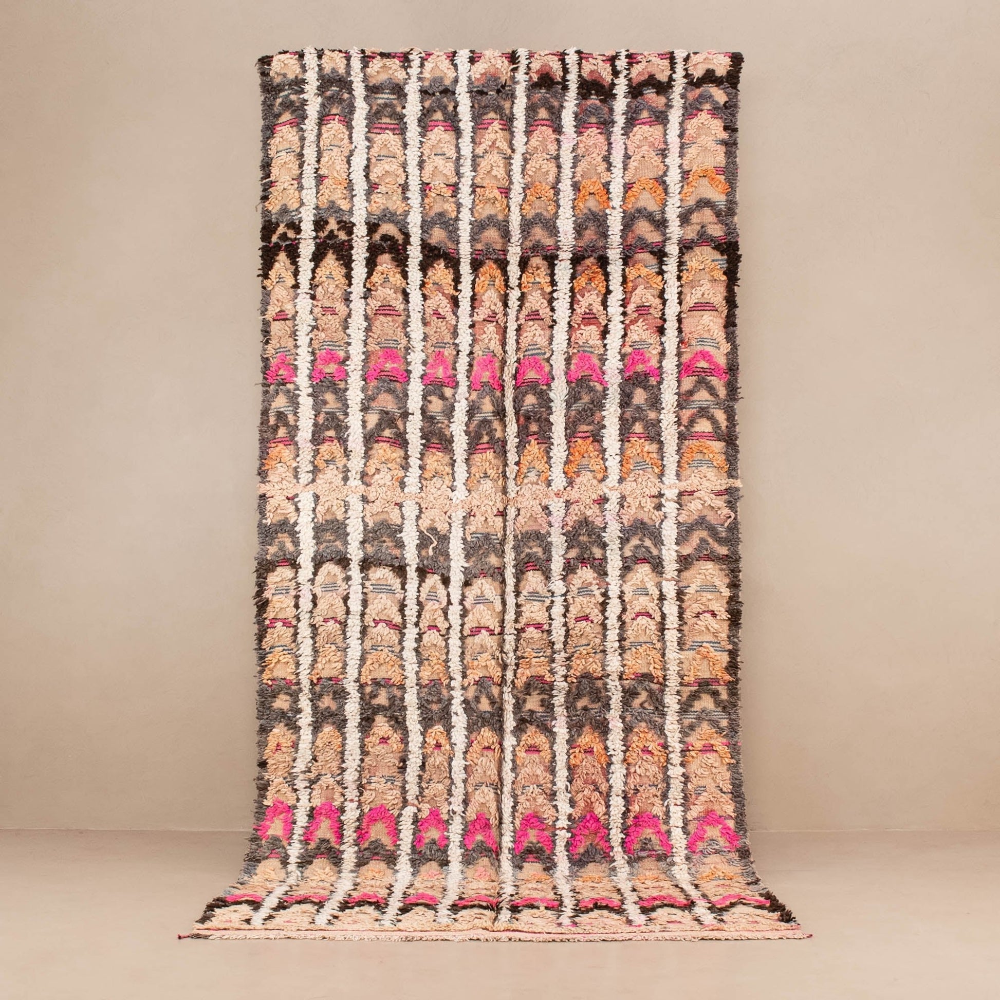 Bakezda - vintage boujad rug - Wavlynn