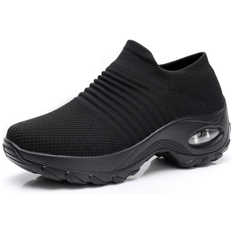 Women's Solange comfort support shoes in neutral tone with cushioned sole and ergonomic comfort design