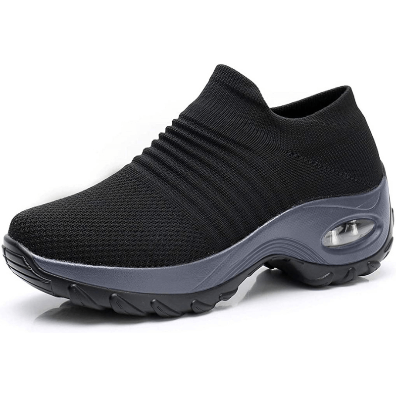 Women's Solange comfort support shoes in neutral tones with cushioned sole and ergonomic comfort design