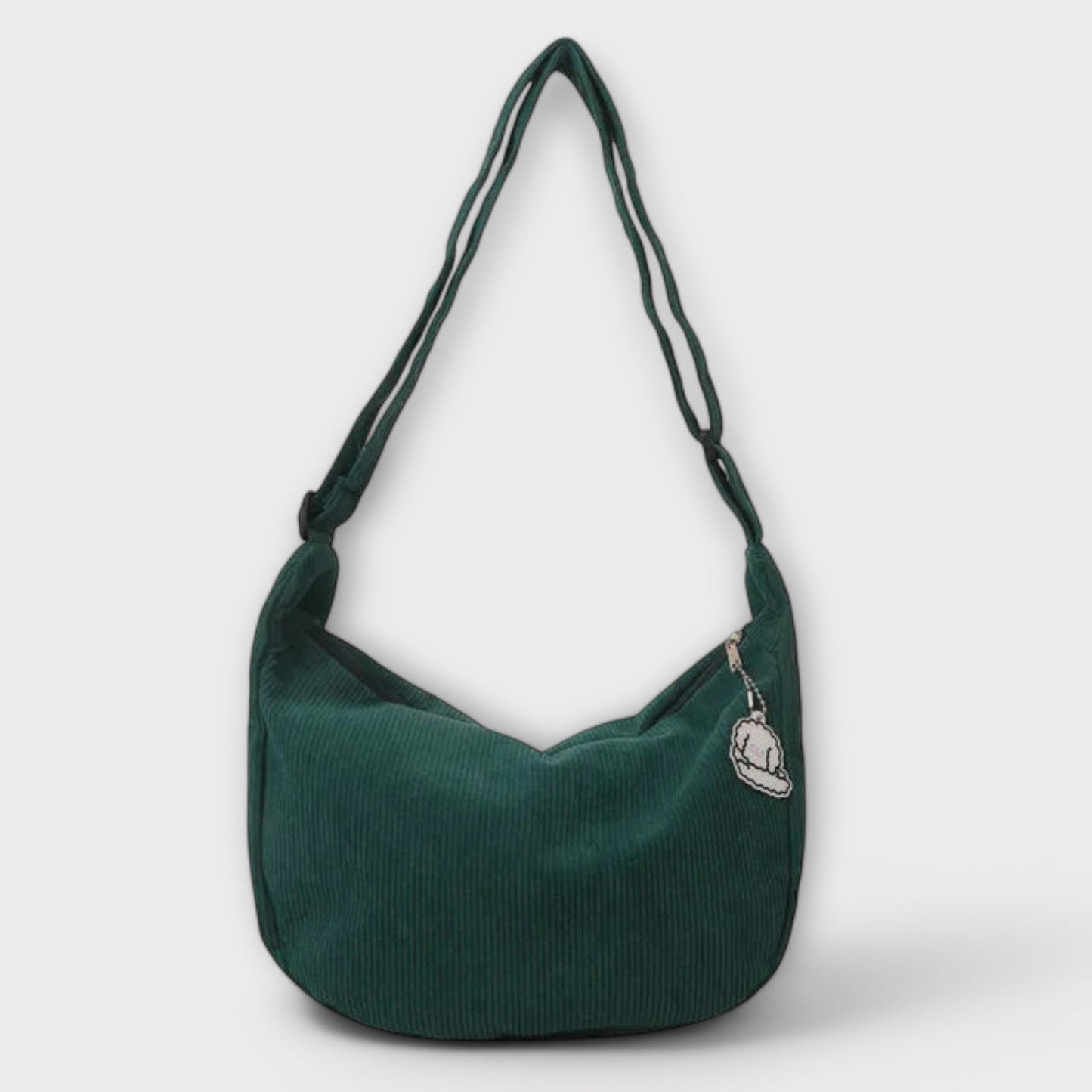 Ingrida structured shoulder bag in elegant silhouette with functional strap for everyday versatile style