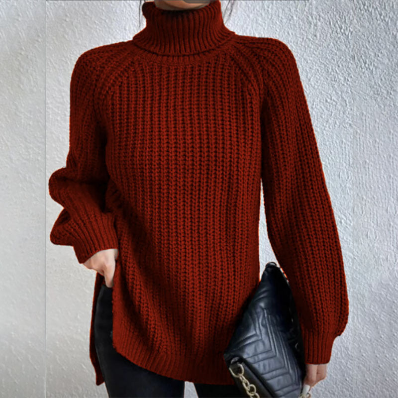 Wavlynn unisex thick wool turtleneck sweater cozy winter knit essential cold days