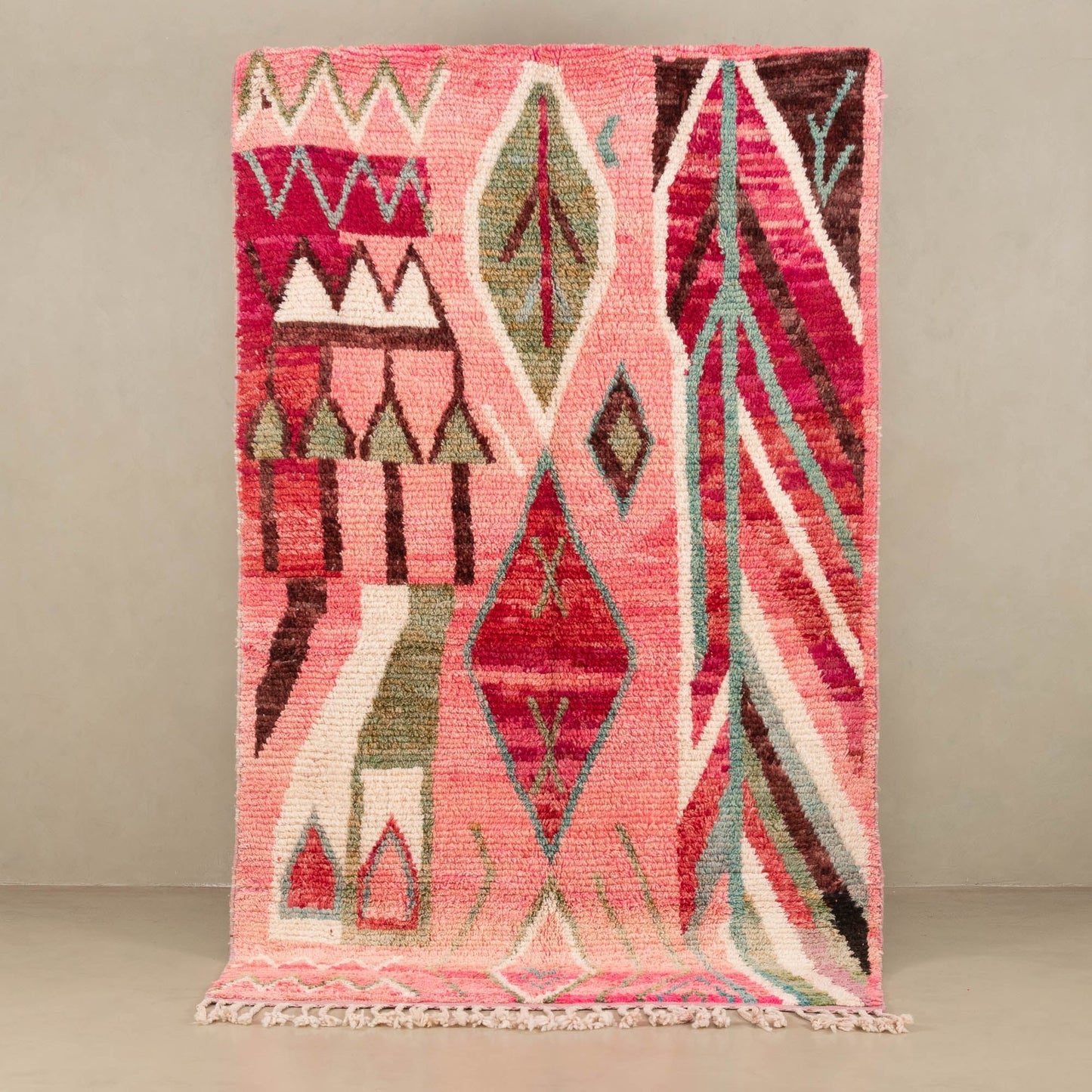 Chaima - vintage boujad rug - Wavlynn