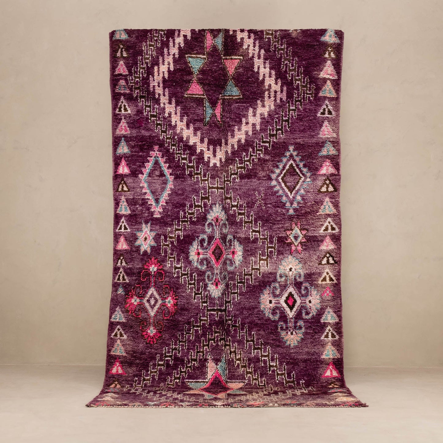 Chichaoua - vintage boujad rug - Wavlynn