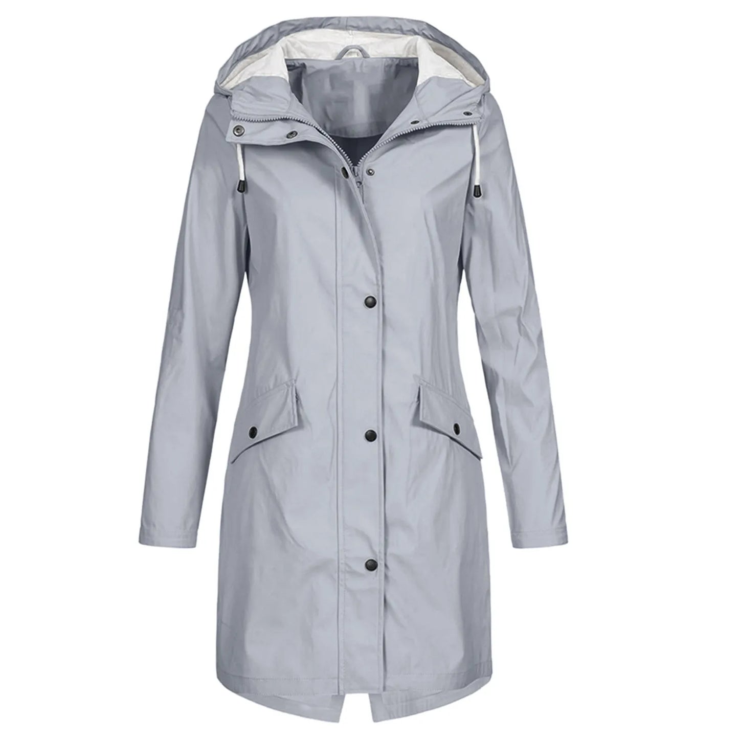 Women's insulated fur-lined winter coat sleek design cozy warmth all-weather cold-weather style