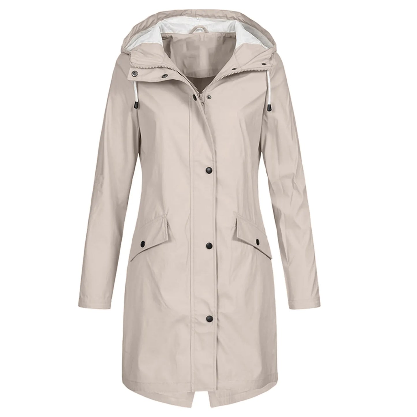 Wavlynn Karla women's insulated fur-lined winter coat, sleek silhouette with cozy plush interior lining