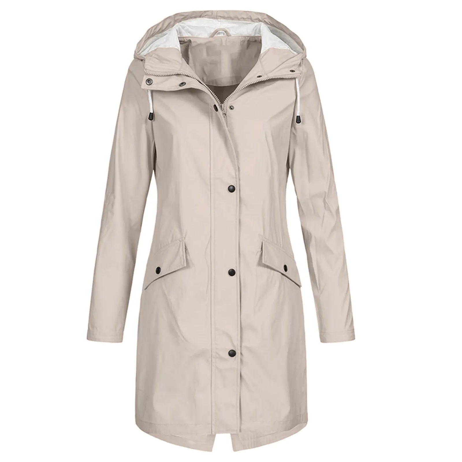 Wavlynn Karla women's insulated fur-lined winter coat, sleek silhouette with cozy plush interior lining