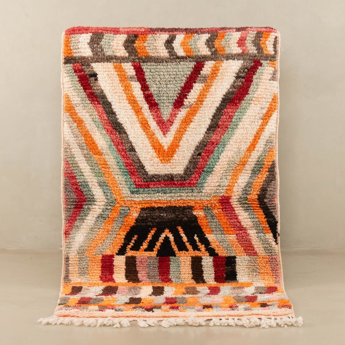Dounia - vintage boujad rug - Wavlynn