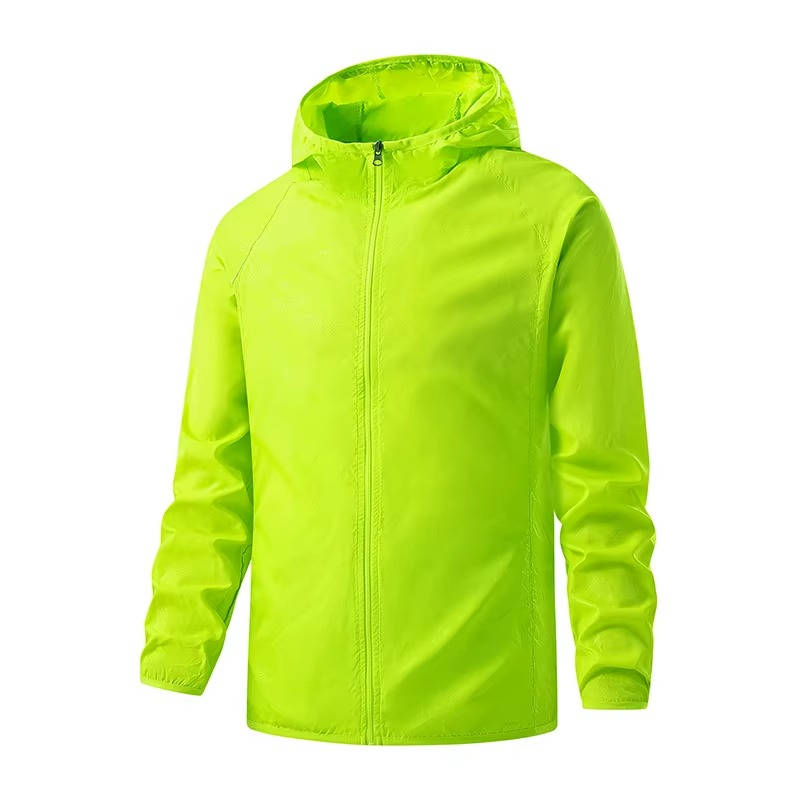 Men's waterproof hooded hiking jacket lightweight breathable rain-ready outdoor performance fit