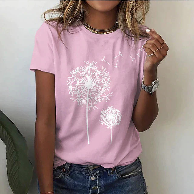 White classic crew neck summer tee with lightweight breathable fabric and relaxed everyday fit
