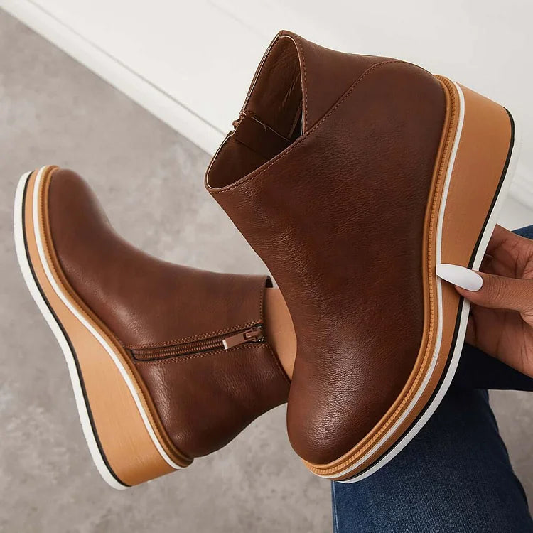 Lucille™ modern luxe boots with ergonomic support, sleek silhouette for all-day elegant comfort
