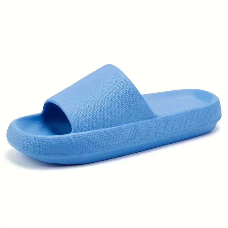Nova Cloud Slides lightweight cushioned slip-on sandals with thick ergonomic sole for all-day comfort