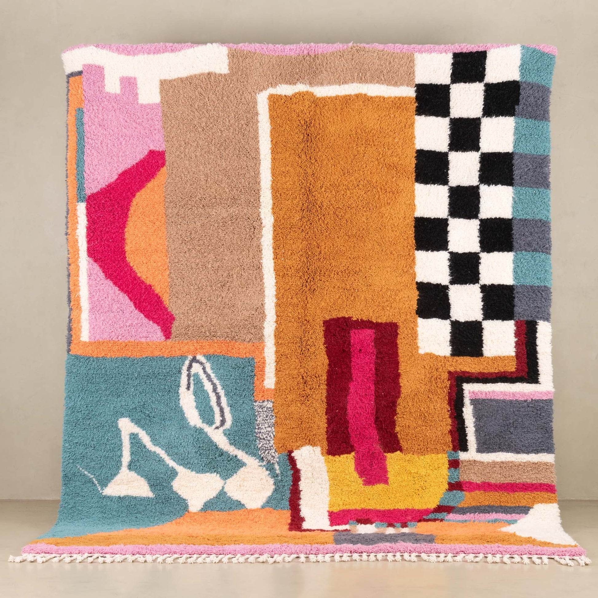 Farida - Beni ourain rug - Wavlynn