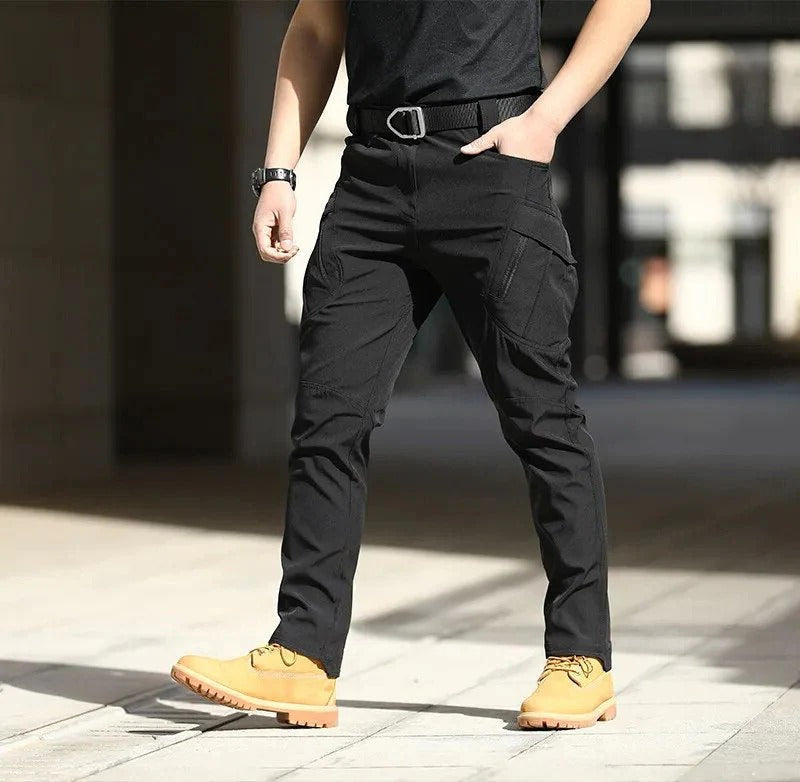 Fortiq Adventure Pants olive green structured outdoor cargo style with durable multi-fiber fabric