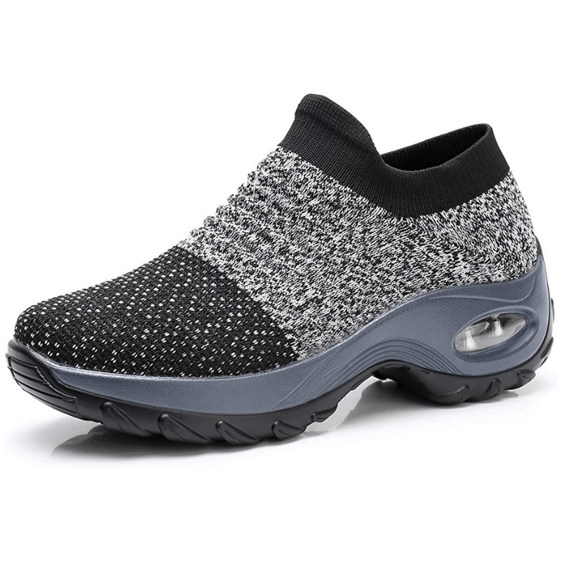 Women's Solange comfort support shoes in neutral tones, ergonomic slip-on design with cushioned sole